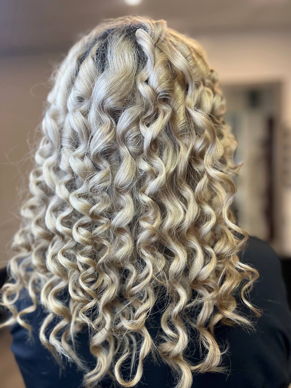 Hair result in salon